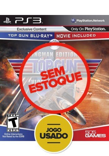 Top Gun The Video Game Wingman - PS3(Usado)